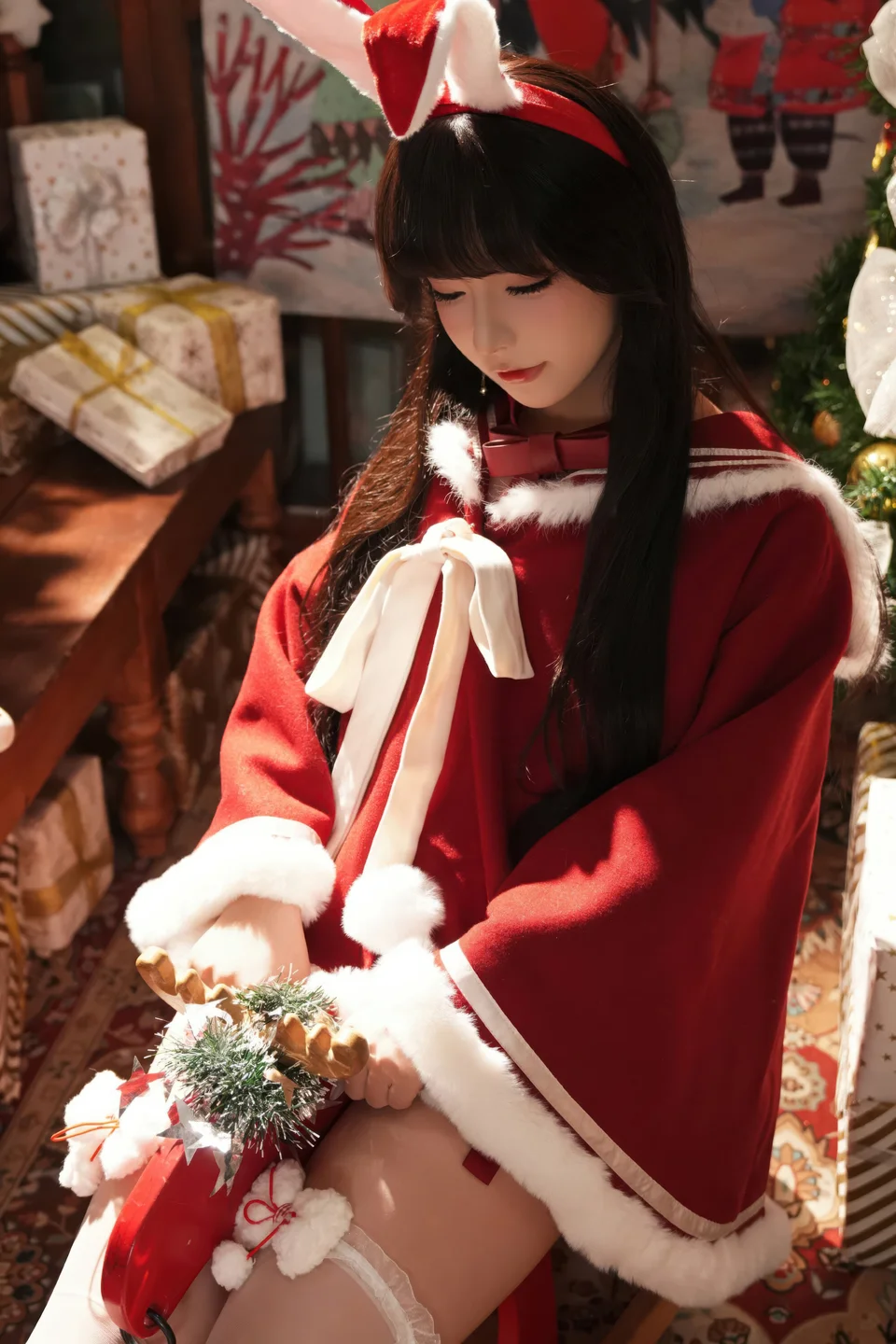 yuuhui玉汇 - 圣诞节特辑 告白夜 [130P-477MB] tg@simisebaisi 【丝足阁】001.webp